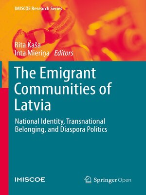 cover image of The Emigrant Communities of Latvia